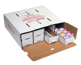 Cardboard BIOPSY CASSETTE STORAGE BOX